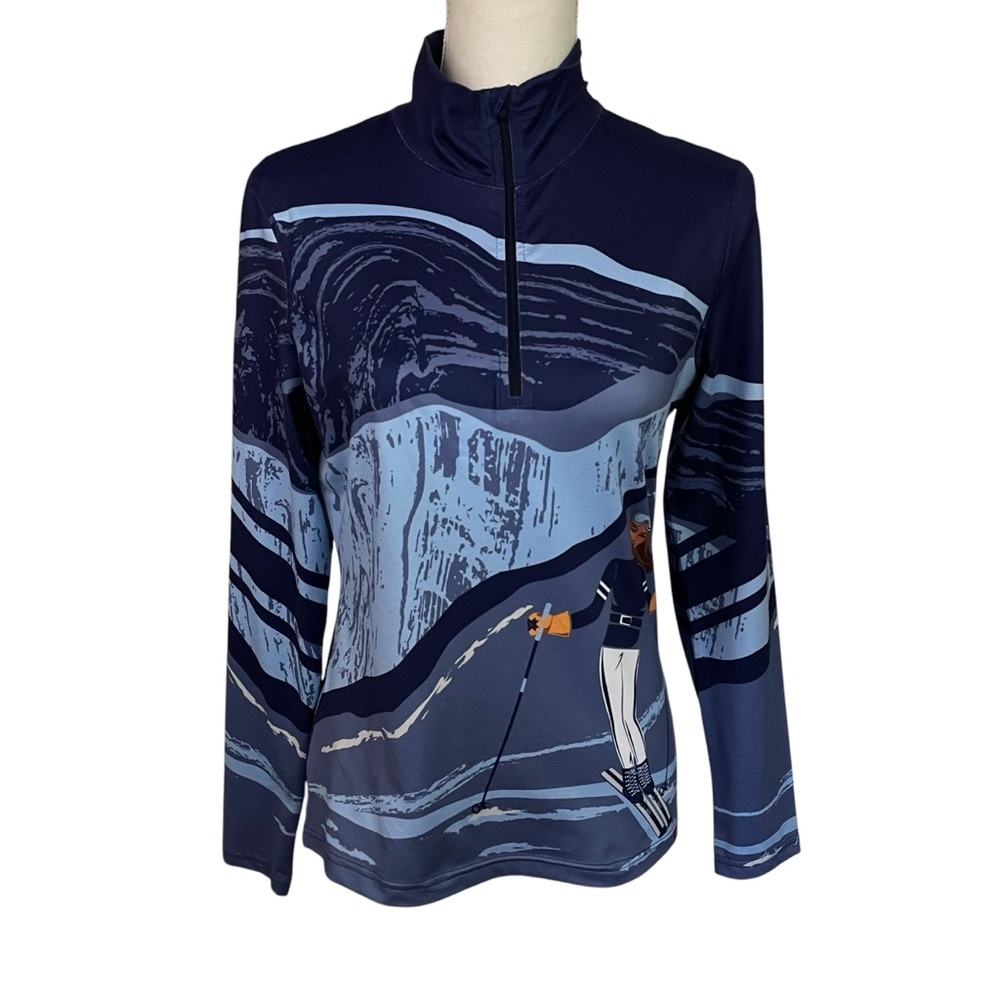 Krimson Klover Elevation Base Layer Top Women's Small 1/4 Zip Shirt